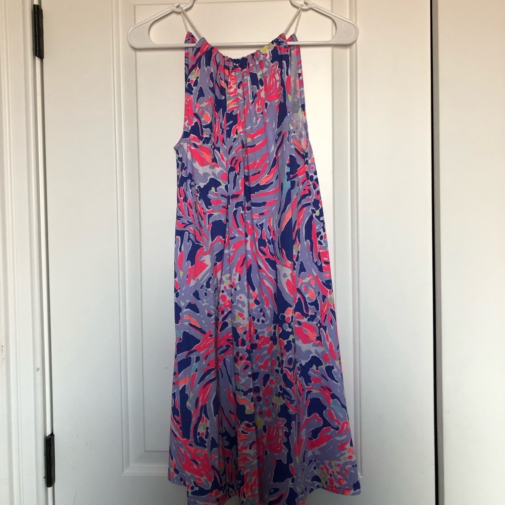 EUC Lilly Pulitzer sample dress shrimply chic